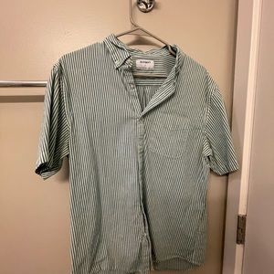 Old Navy Striped short sleeve button up